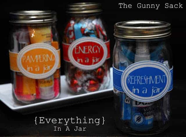 Minibar in a Jar (an easy gift idea)