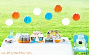 Ice Cream Float Summer Party
