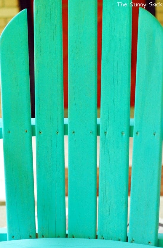 How To Paint An Adirondack Chair