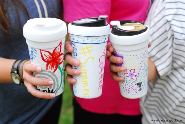 trying out new summer coffees with a new tumbler for iced coffees