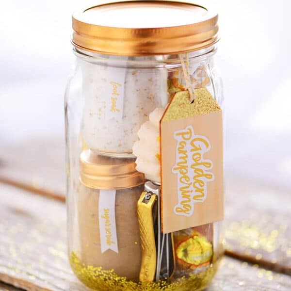 Golden Pampering Jar