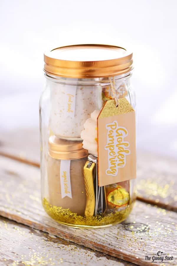 Golden Pampering Jar